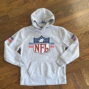 NFL Gray and Red Men's Hoodie